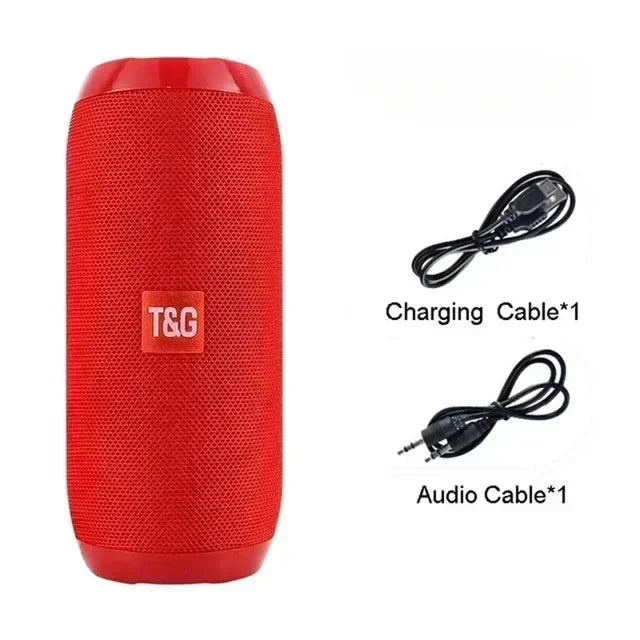Portable Speaker Wireless Bluetooth-Compatible Subwoofer Outdoor Waterproof Loudspeaker Stereo Surround Support FM Radiotf
