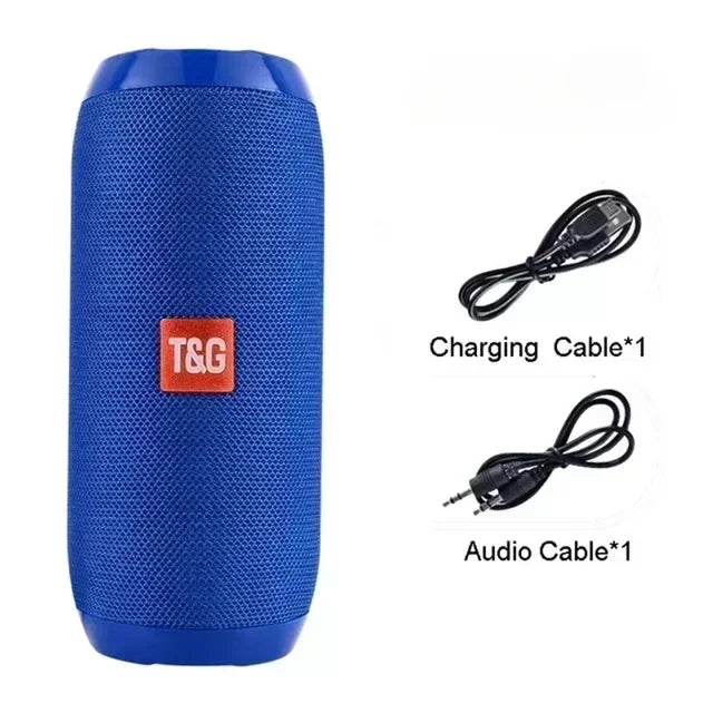 Portable Speaker Wireless Bluetooth-Compatible Subwoofer Outdoor Waterproof Loudspeaker Stereo Surround Support FM Radiotf