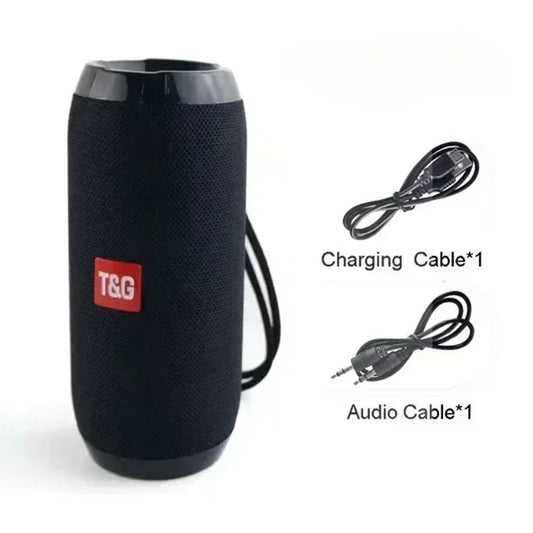 Portable Speaker Wireless Bluetooth-Compatible Subwoofer Outdoor Waterproof Loudspeaker Stereo Surround Support FM Radiotf