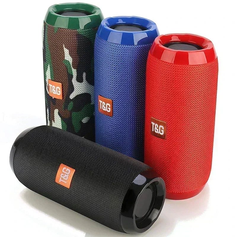 Portable Speaker Wireless Bluetooth-Compatible Subwoofer Outdoor Waterproof Loudspeaker Stereo Surround Support FM Radiotf